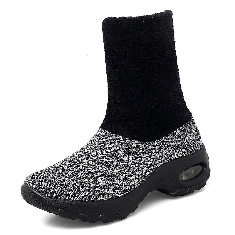 H&F Tall Velvet Boots c