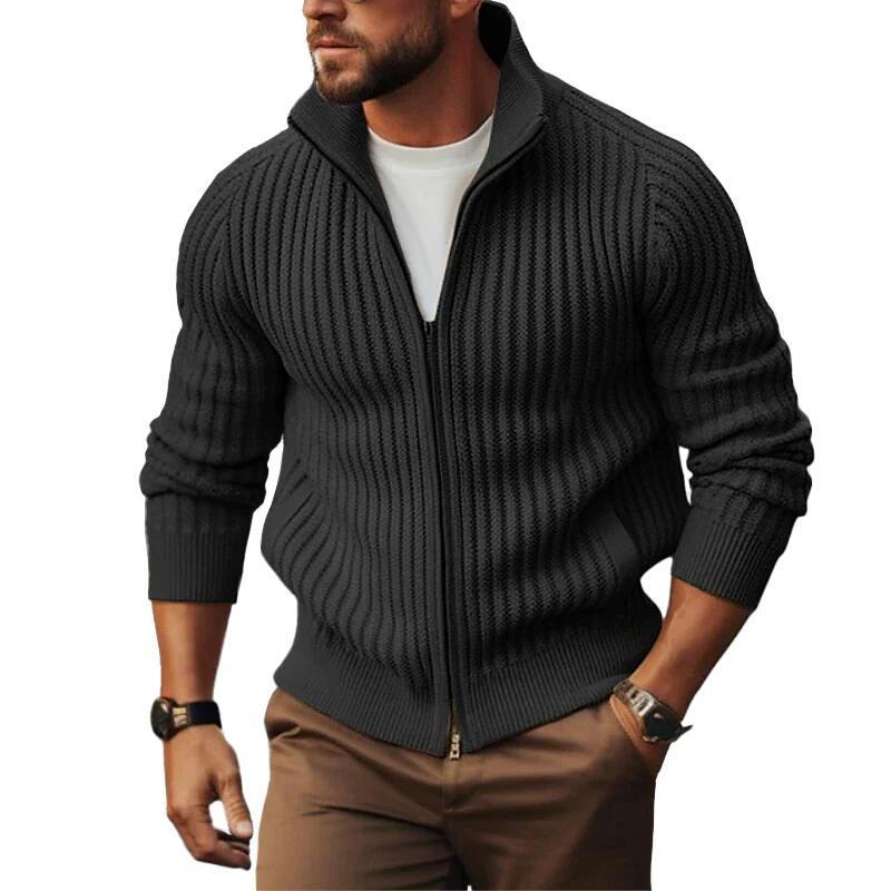 H&F Men's Fleece Zipper Coat c