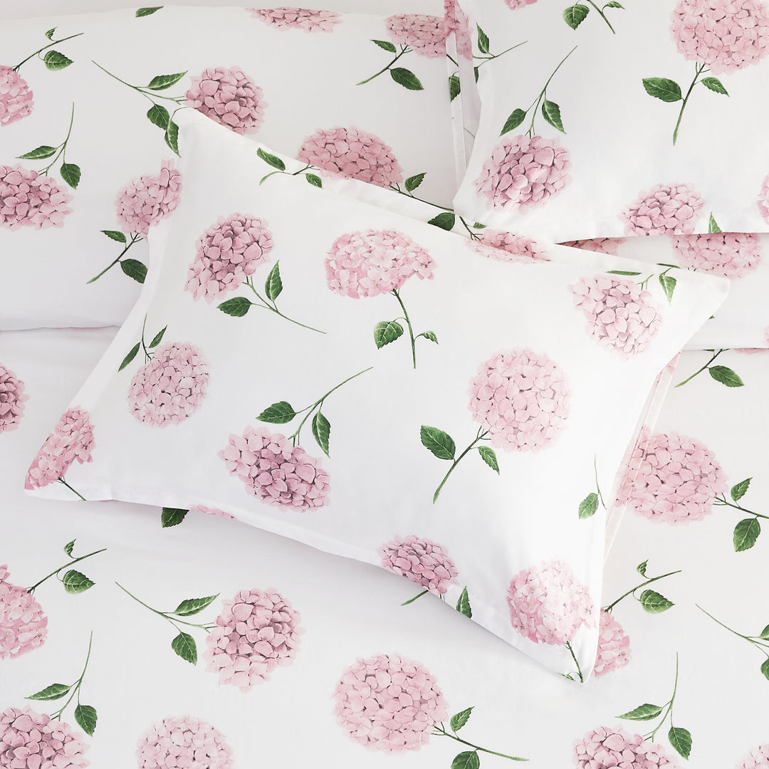 Hydrangea Printed Duvet Set
