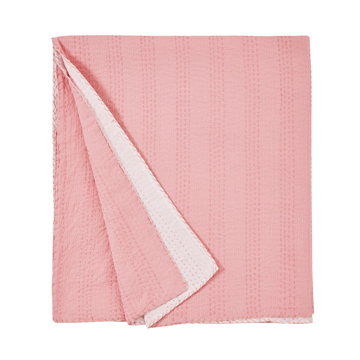 Hand Stitched Reversible Kantha Coverlets