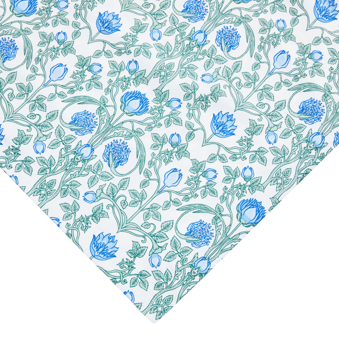 Arts & Crafts Floral Printed Duvet Set