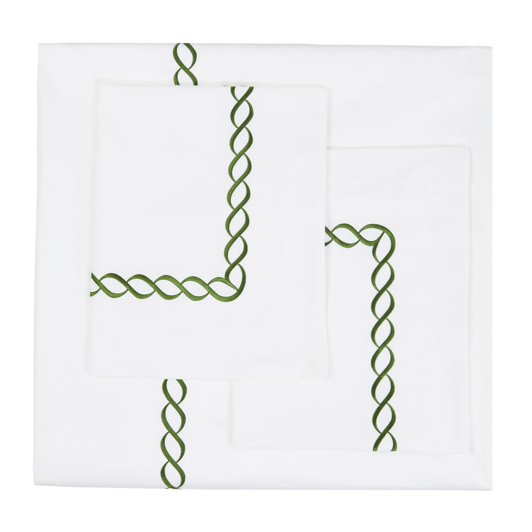 600 Thread Count Rope Embroidered Duvet Set