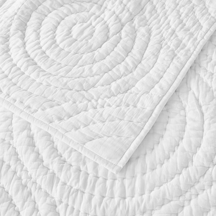 Halo Cotton Voile Hand Stitched Quilt Set