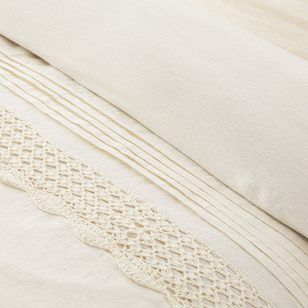 Tabitha Linen Duvet Cover Set