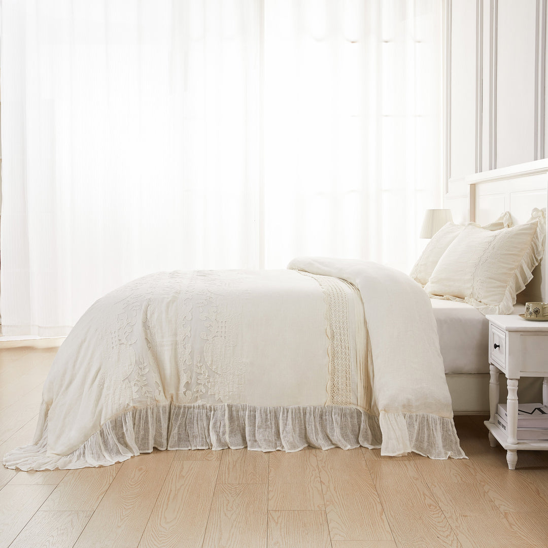 Tabitha Linen Duvet Cover Set