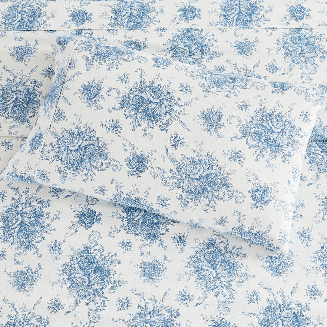 Petit Toile Flannel Sheet Sets