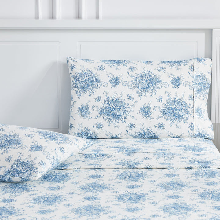 Petit Toile Flannel Sheet Sets
