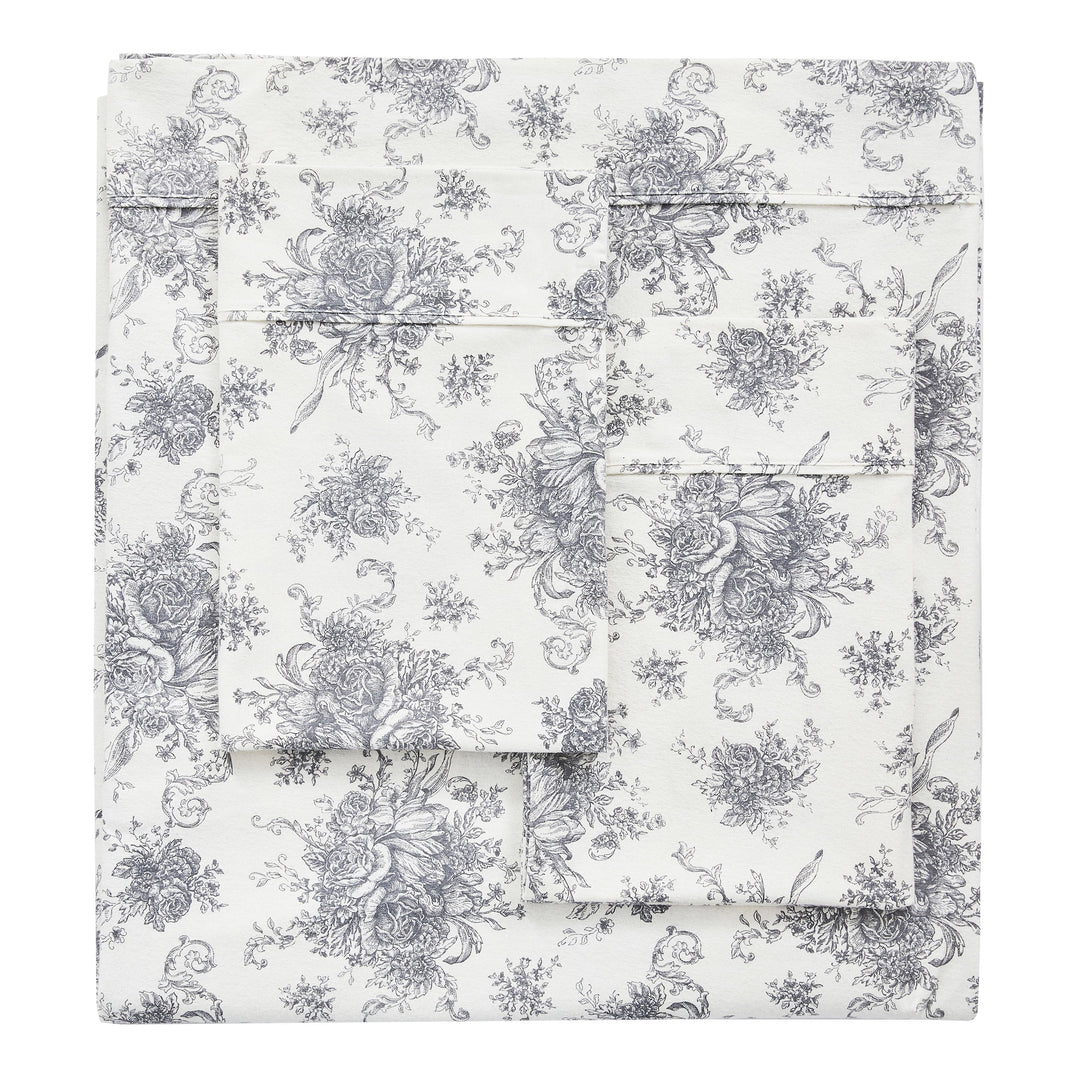 Petit Toile Flannel Sheet Sets