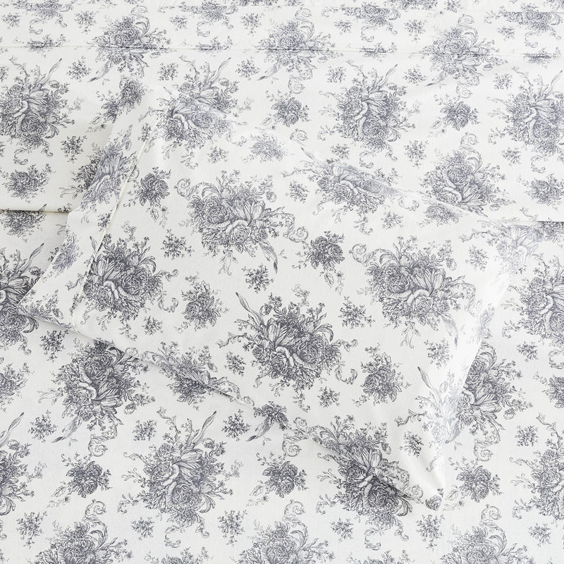 Petit Toile Flannel Sheet Sets