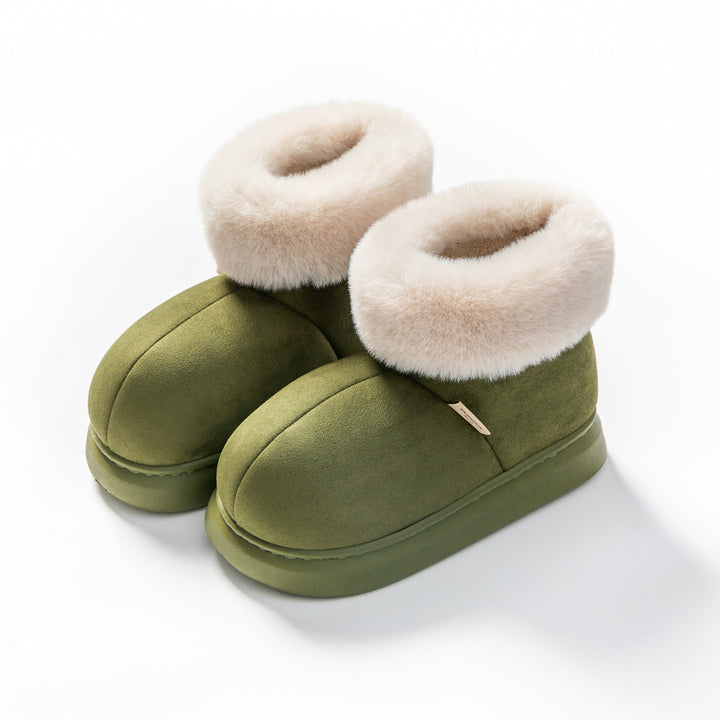 H&F Fur Warm Ankle Boots c