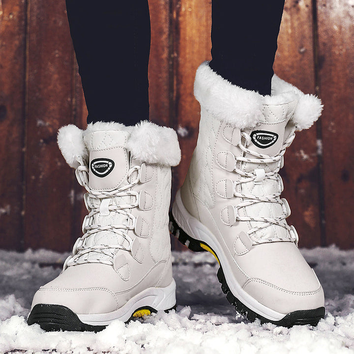 H&F Velvet Snow Boots c