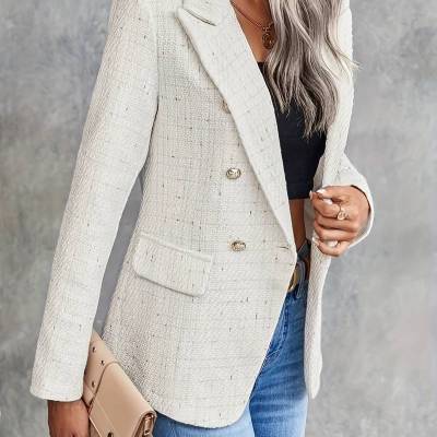H&F Tweed Lapel Jacket c