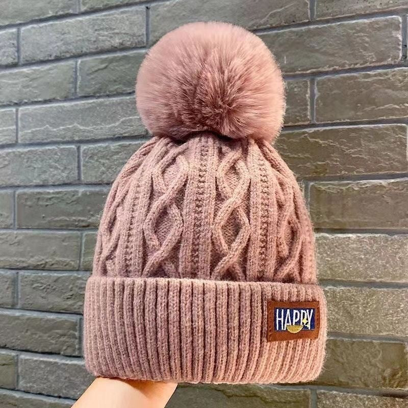 H&F Satin Pom Beanie c