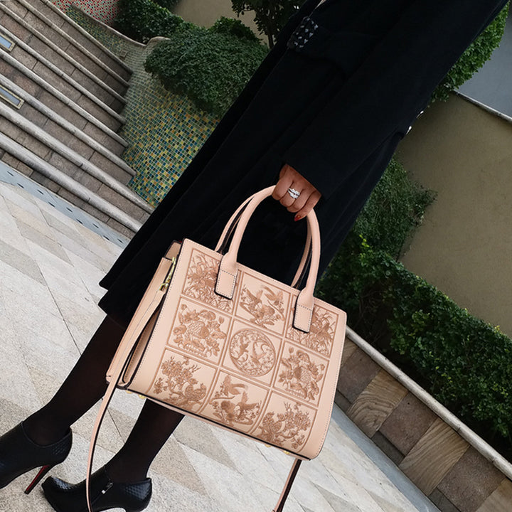 H&F Embroidered Retro Bag c