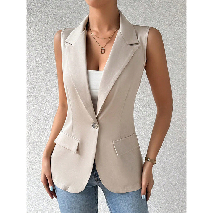 H&F Sleeveless Blazer Vest c
