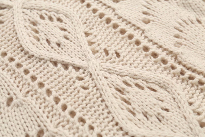 H&F Hollow Twist Sweater c