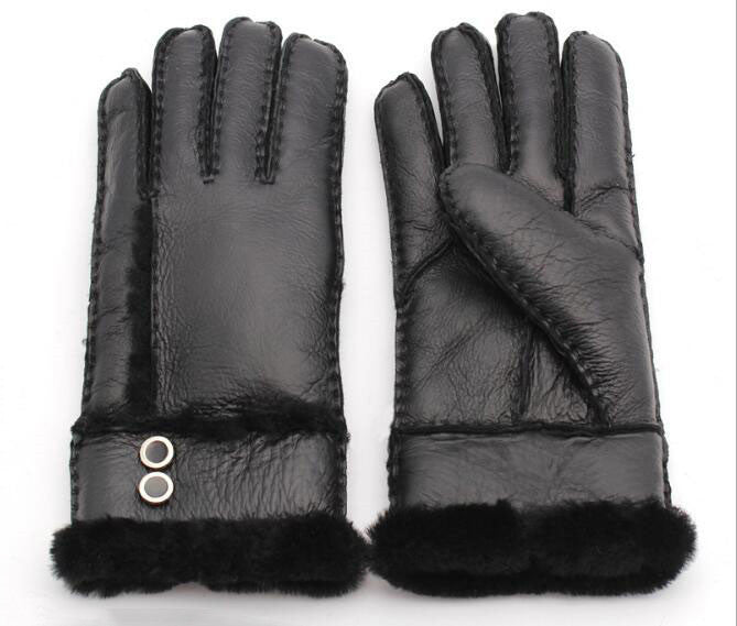 H&F Sheepskin Wind Gloves c