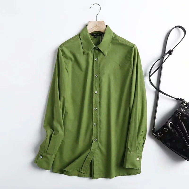 H&F Lapel Casual Shirt c