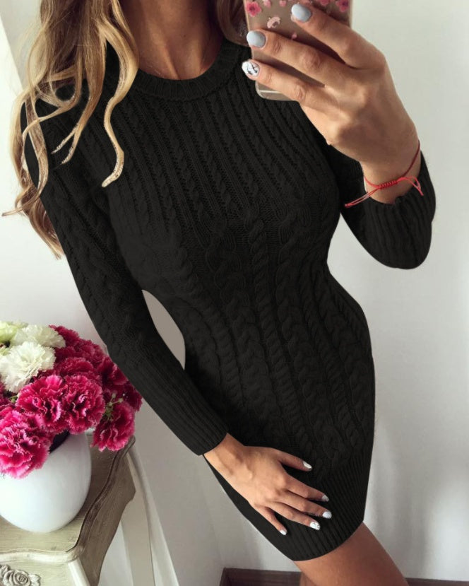 H&F Pull Sweater Dress c