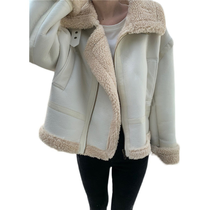 H&F Lamb Wool Coat c