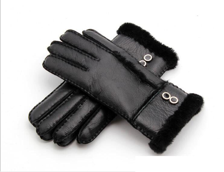 H&F Sheepskin Wind Gloves c