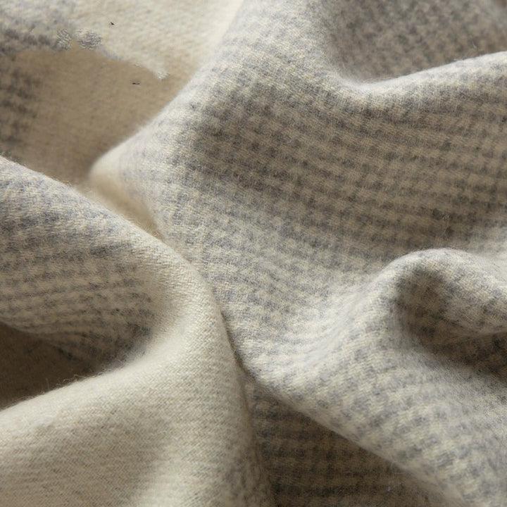 H&F Wool Lattice Blanket c