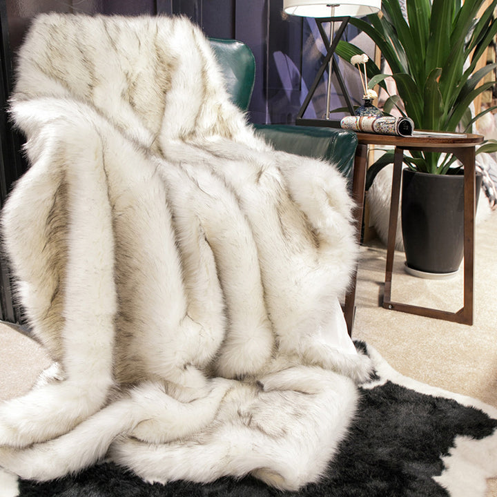 H&F Cashmere Bed Blanket c