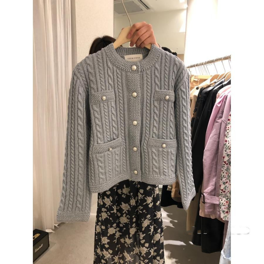 H&F Twist Cardigan Sweater c