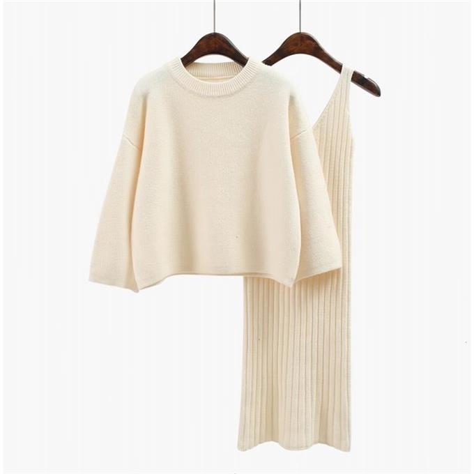 H&F Knitted Sweater Skirt c
