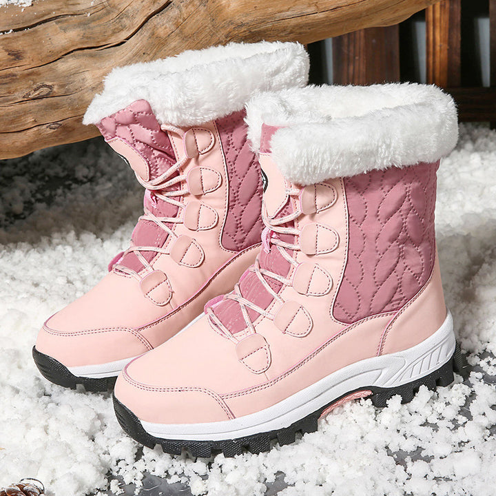 H&F Velvet Snow Boots c