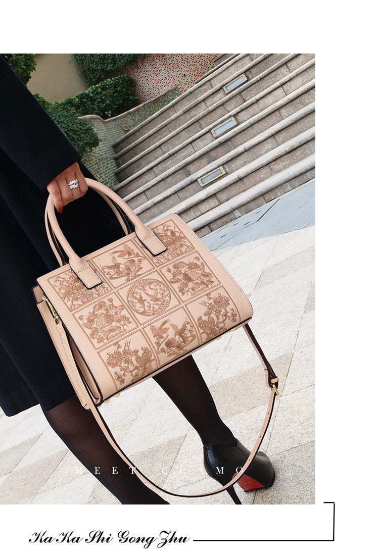 H&F Embroidered Retro Bag c