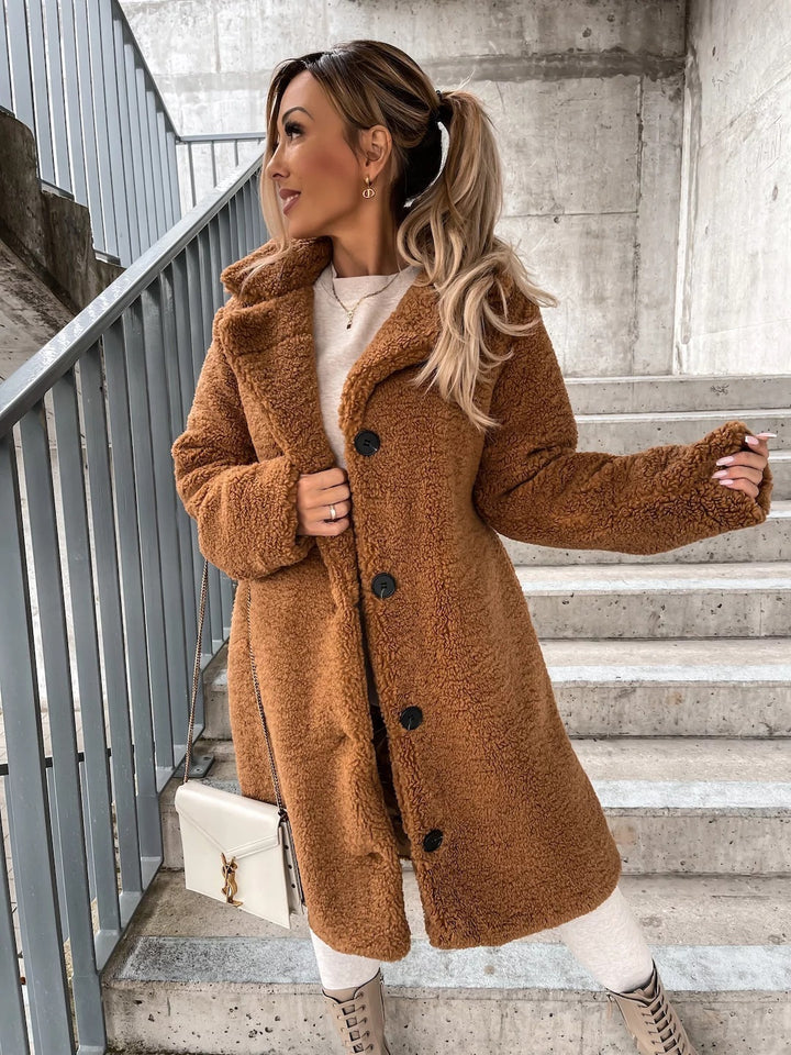 H&F Lamb Wool Coat c