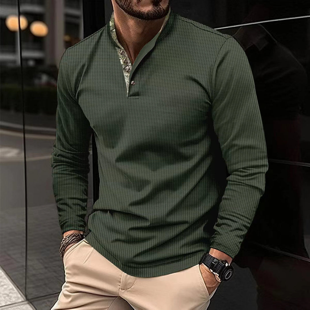 H&F Double Layer Waffle Polo c