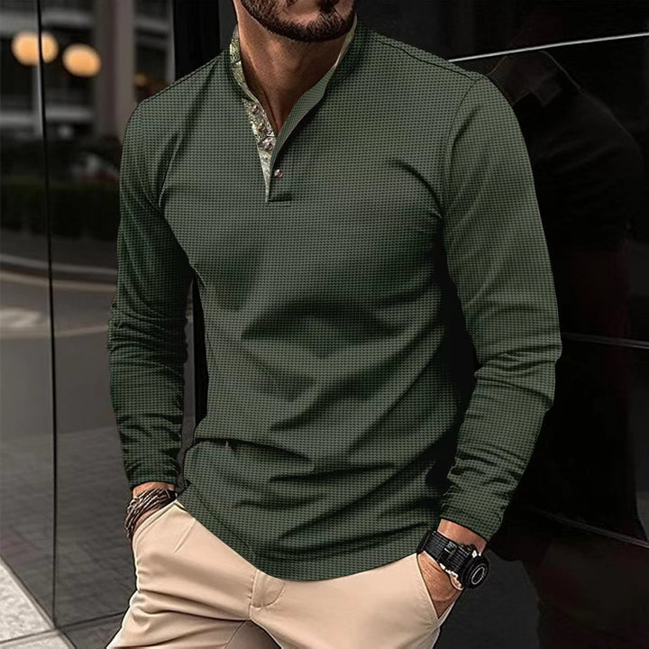 H&F Double Layer Waffle Polo c
