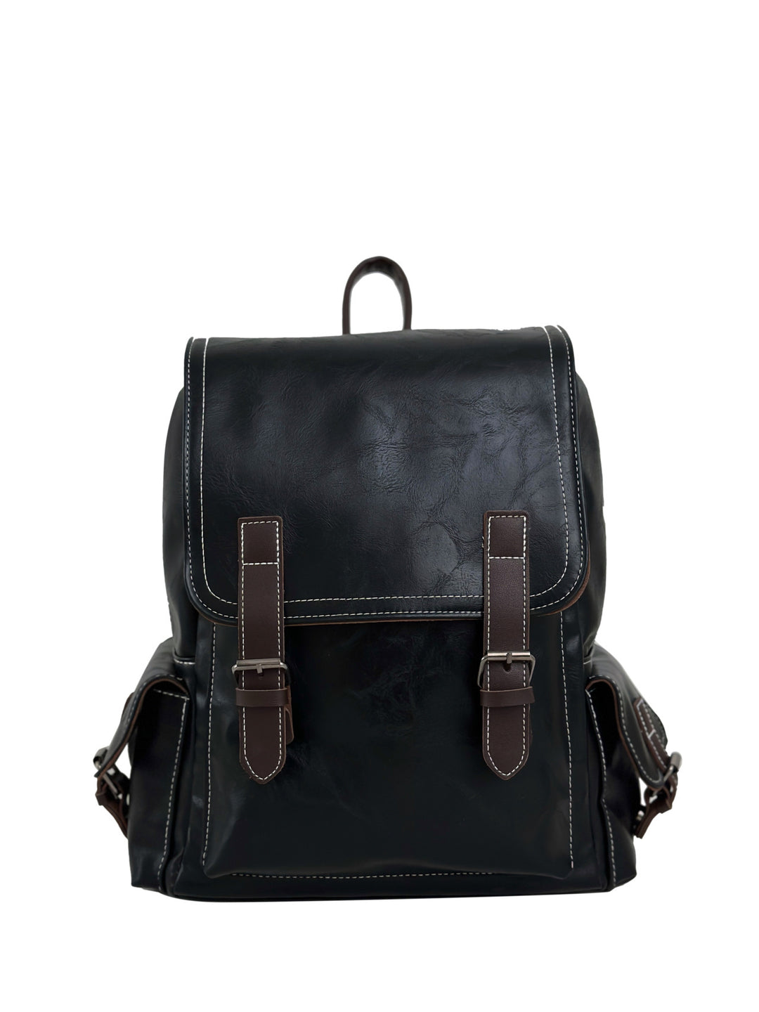 Authentic Leather Retro Travel Backpack