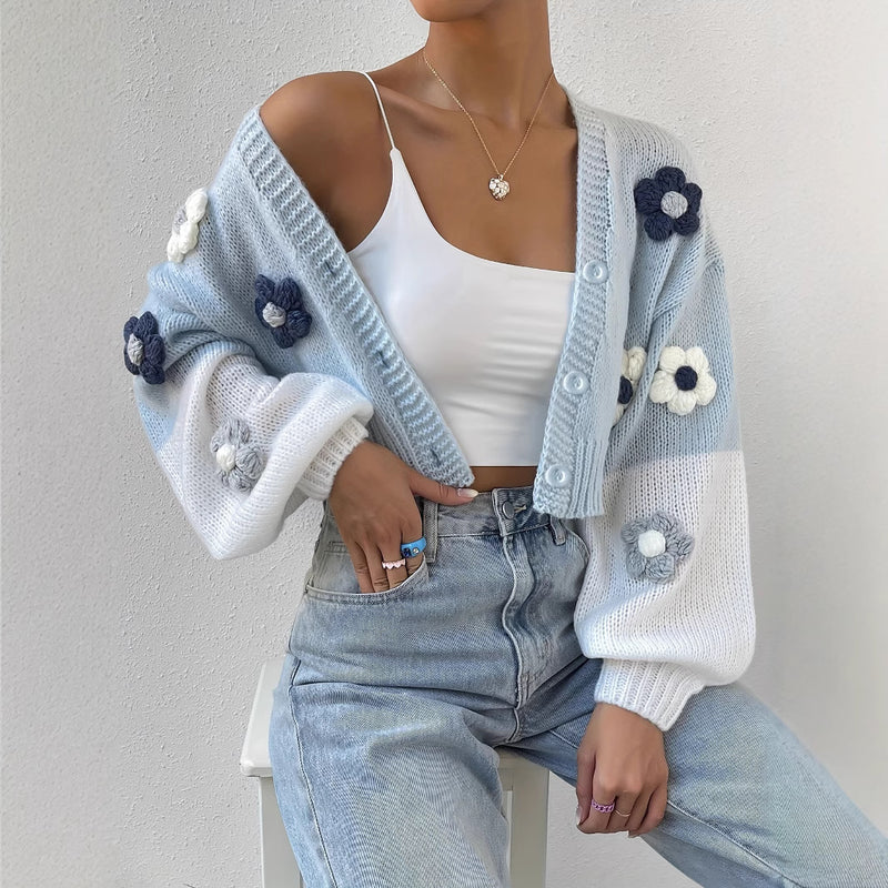 H&F Vintage Flower Knit c