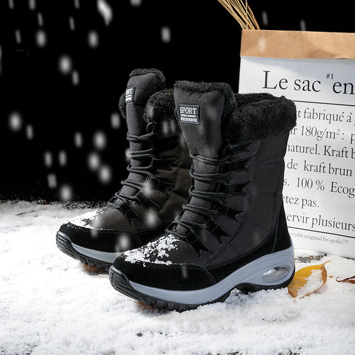 H&F Velvet Cotton Boots c