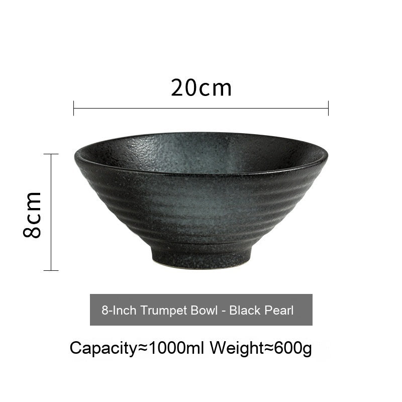 Spice-Dusted Ramen Ceramic Bowl