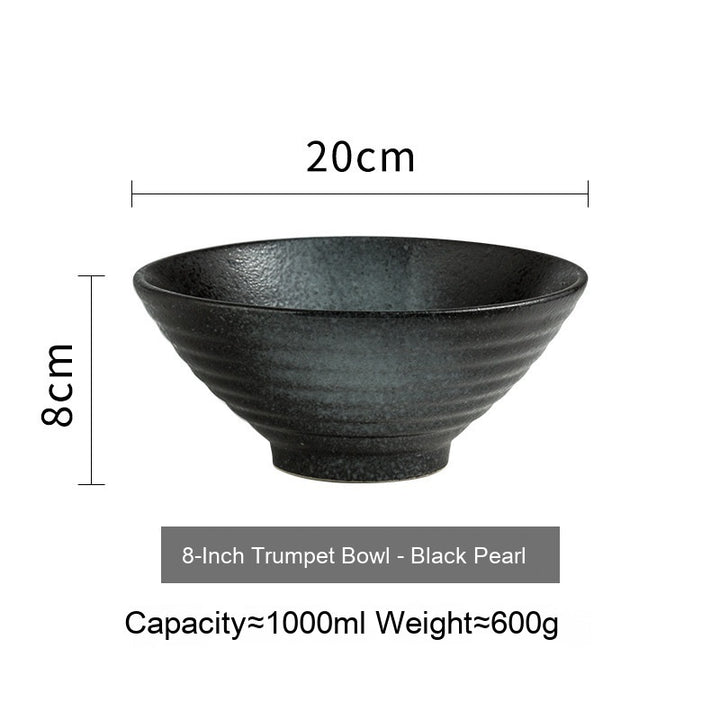 Spice-Dusted Ramen Ceramic Bowl