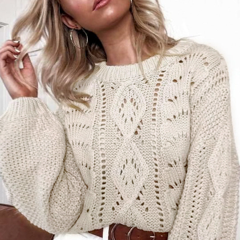 H&F Hollow Twist Sweater c