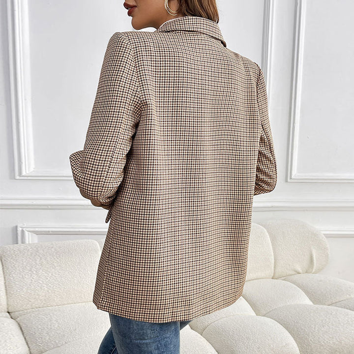 H&F Houndstooth Suit Jacket c