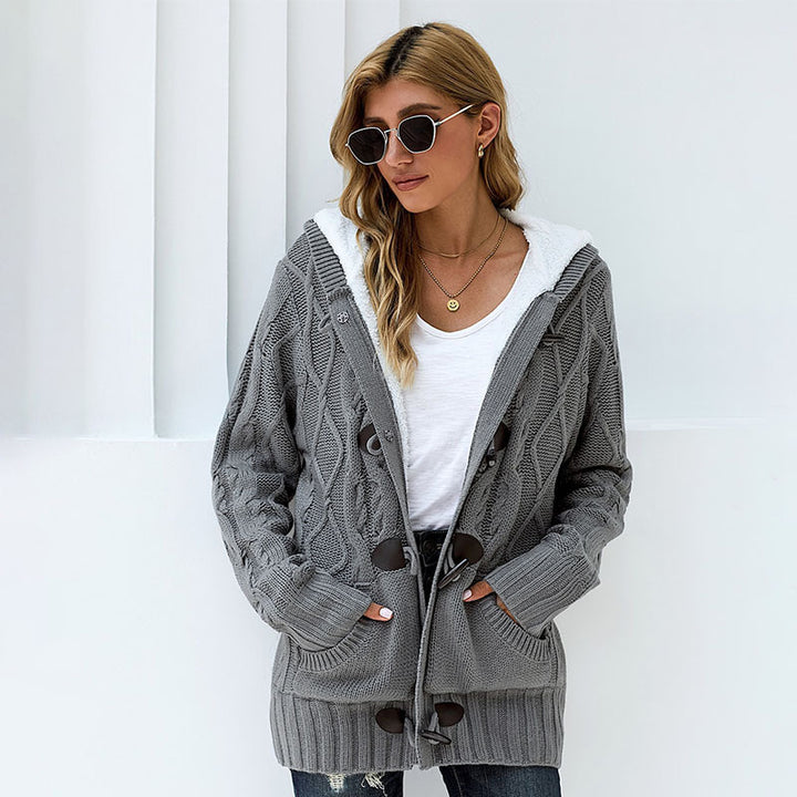 H&F Fleece Hooded Coat c