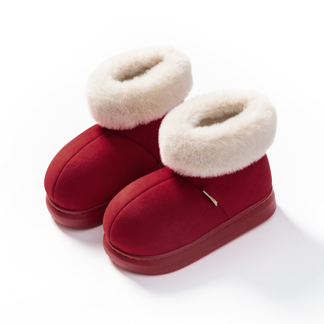 H&F Fur Warm Ankle Boots c