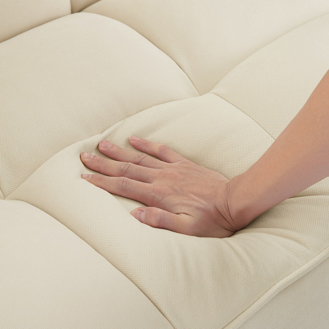 H&F Elegant Beige Sofa c