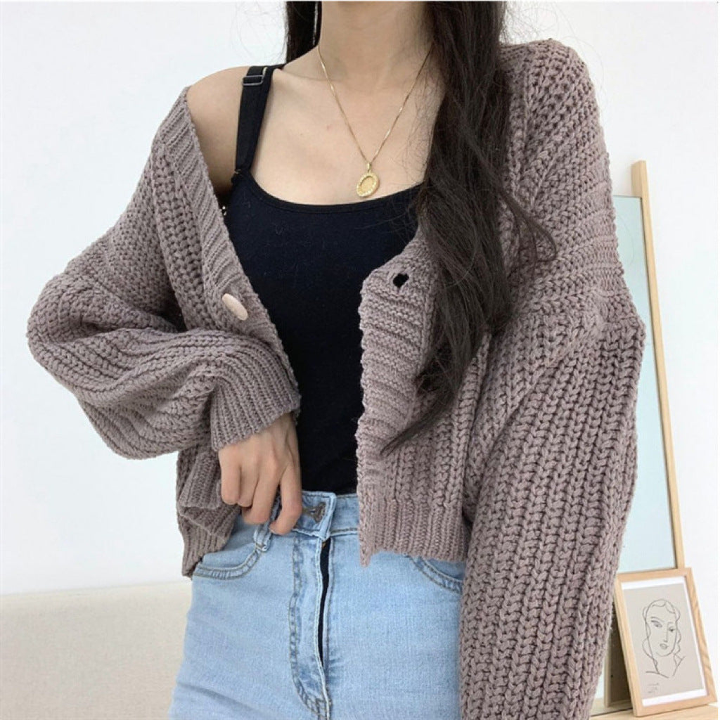 H&F College Loose Knitted c