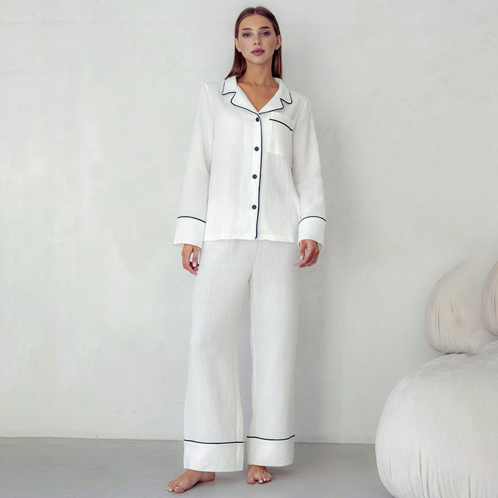 H&F Cotton Cardigan Pajamas c