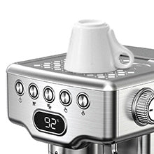 Geek Chef Espresso With Milk Frother For Latte, Cappuccino, Macchiato