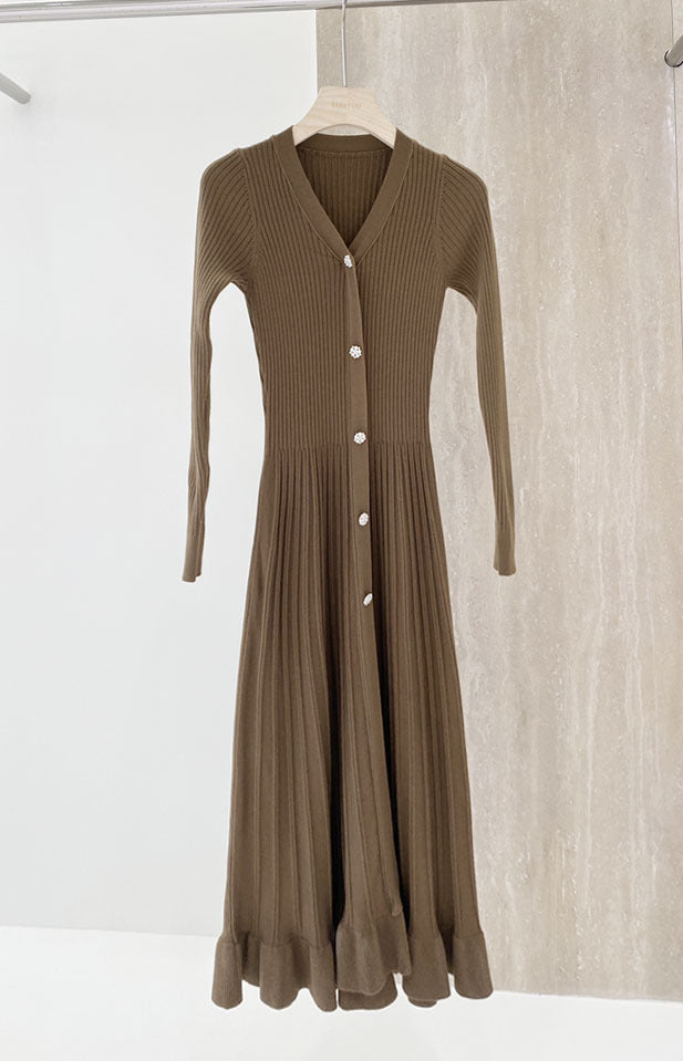 H&F Knitted Sweater Dress c