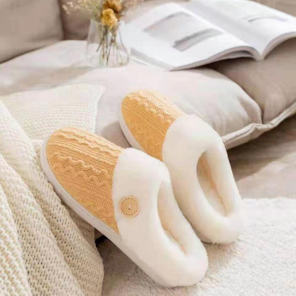 H&F Cotton Wool Slippers c