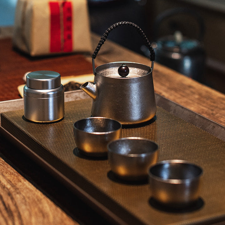 Wild Wind Titanium Tea Set